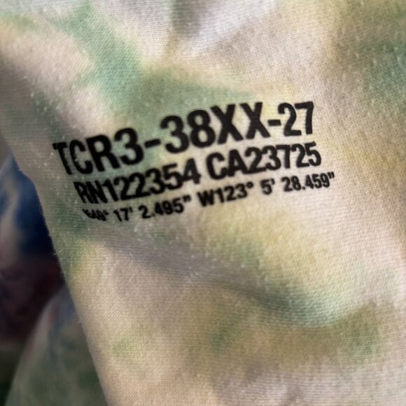 TNA Hoodie in Tye Dye Pastels. Size is Small but Fits to a XLarge - PTP 23” VGUC - Picture 6 of 6
